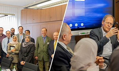 Delegation aus Abu Dhabi war letzte Woche zu Besuch am UKB