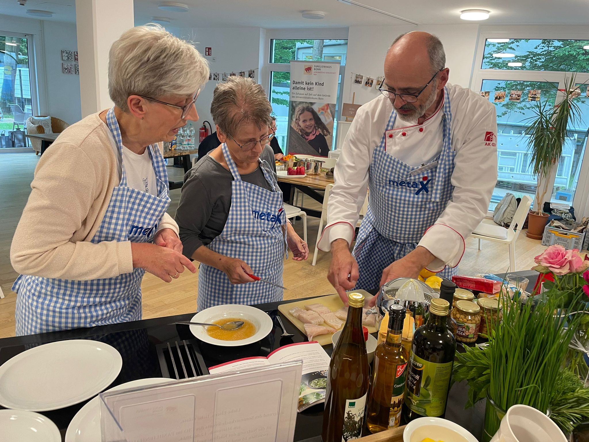 Unterstuetzung beim Kochen